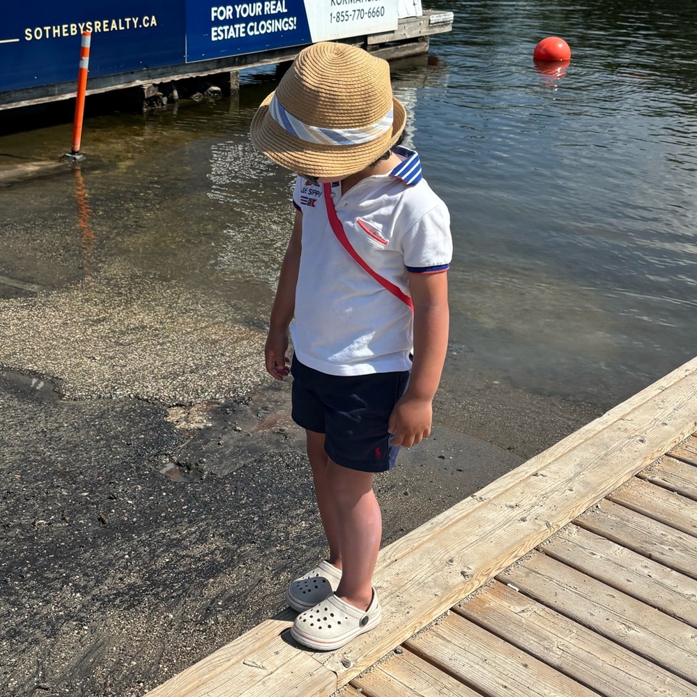 Stylish Kids Straw Hat